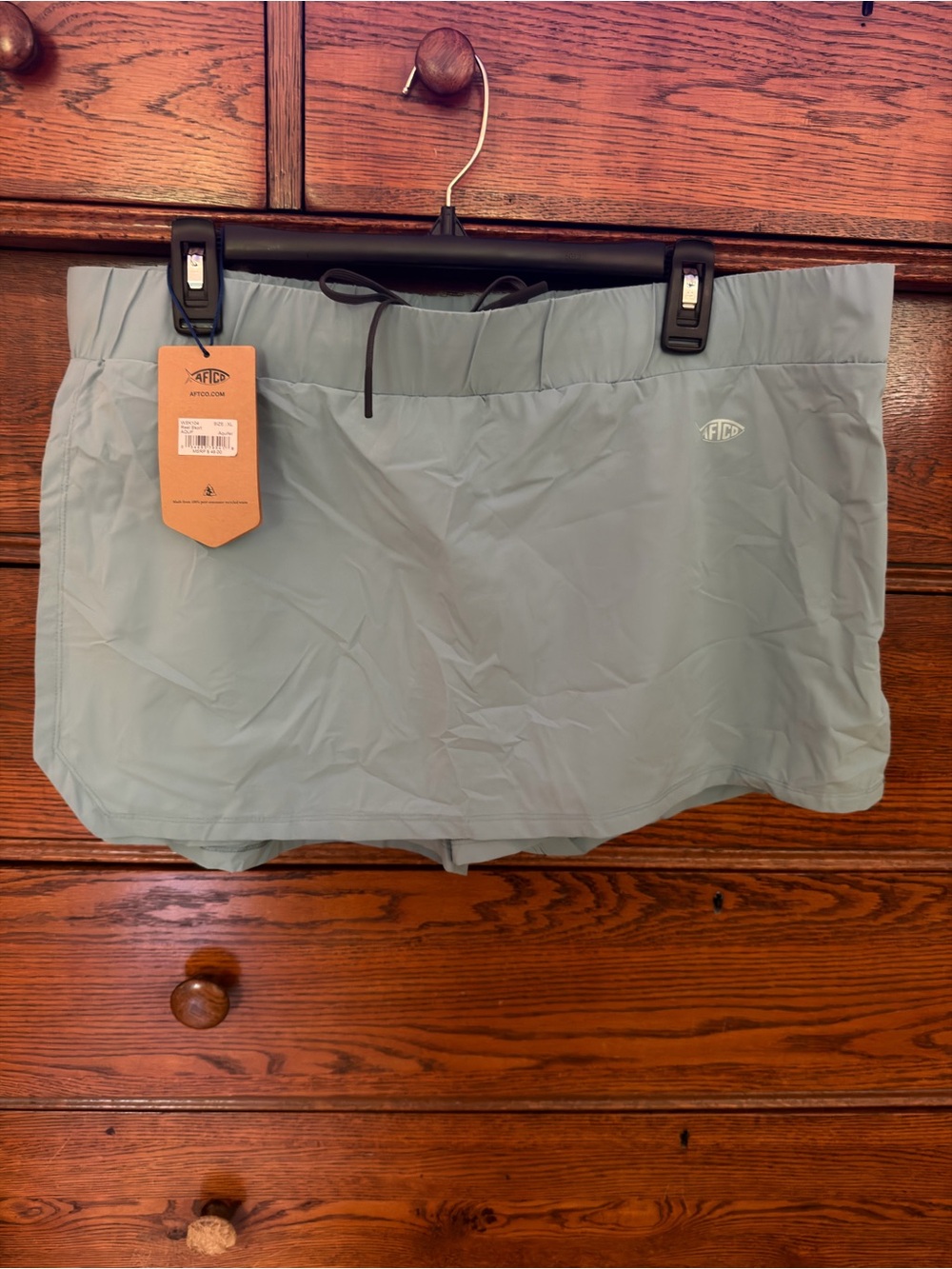 AFTCO Aquifer Reel Skort in Light Sage